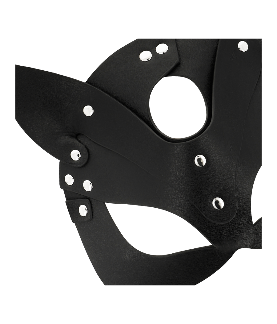 COQUETTE CHIC DESIRE - MSCARA DE COURO VEGANO COM ORELHAS DE GATO