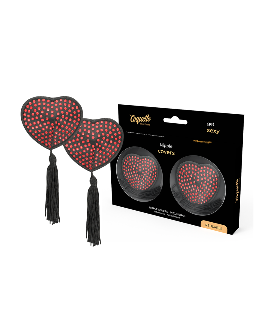 COQUETTE CHIC DESIRE - COBERTURAS PARA BICOS VERMELHAS/PRETAS