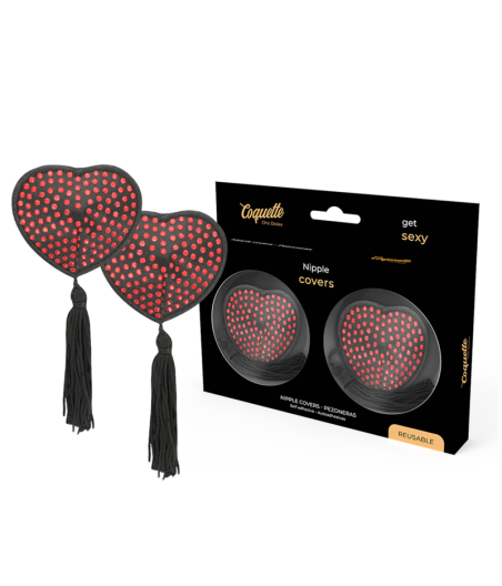 COQUETTE CHIC DESIRE - CACHE-MALINS ROUGE / NOIR