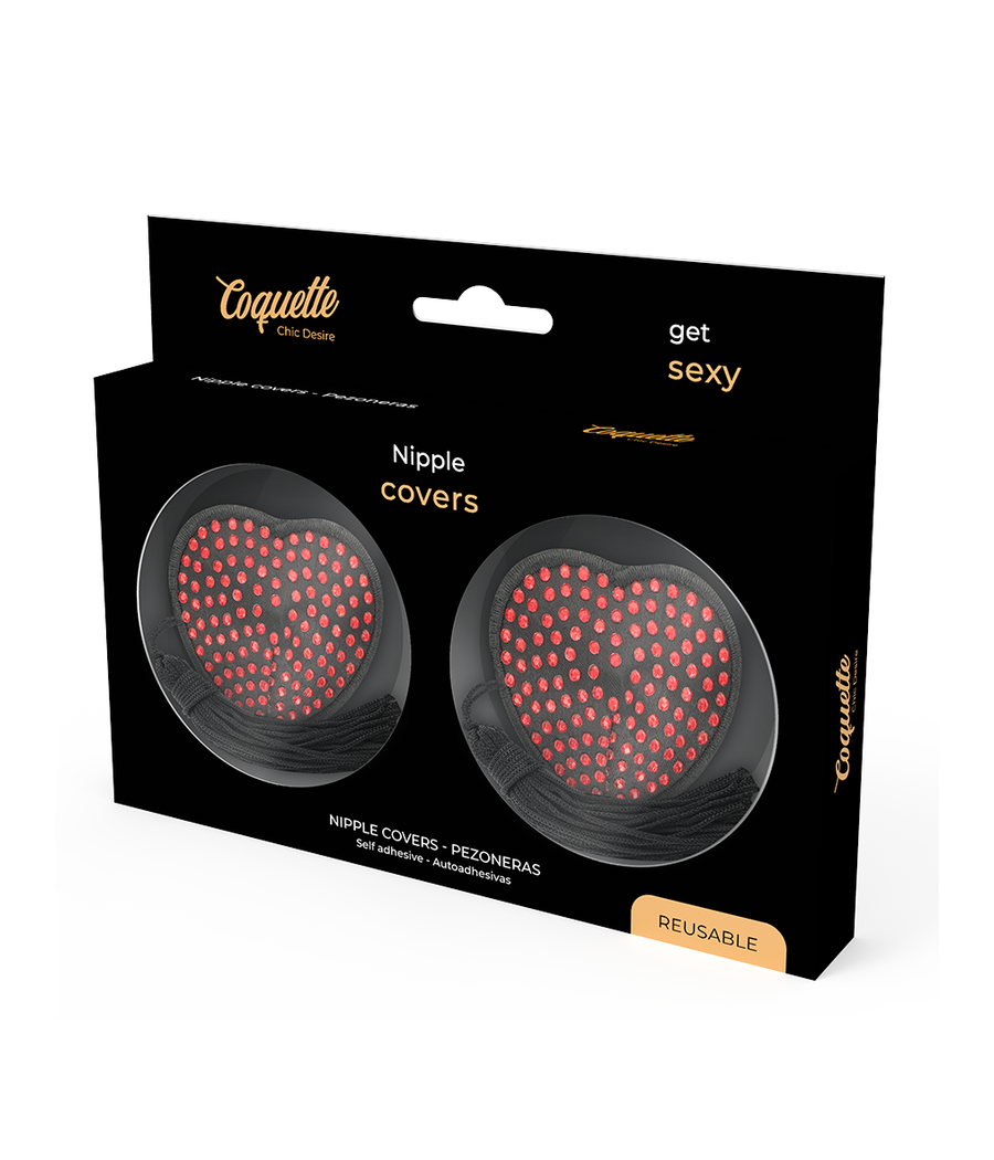 COQUETTE CHIC DESIRE - COBERTURAS PARA BICOS VERMELHAS/PRETAS