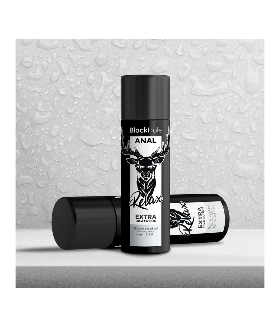 BLACK HOLE - GEL BASE DE SILICONE DILATAÇÃO ANAL 100 ML