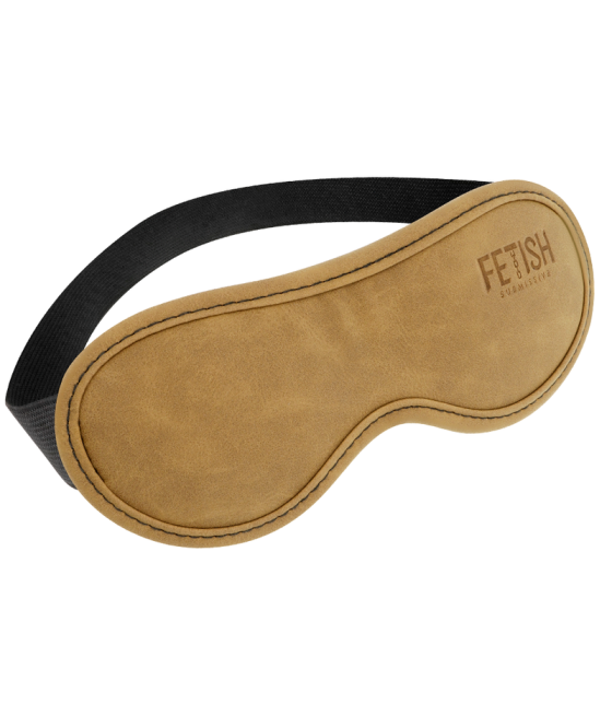 FETISH SUBMISSIVE ORIGIN - MSCARA DE COURO VEGANO COM FORRO DE NEOPRENE