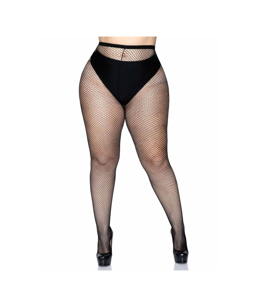 LEG AVENUE - FISHNET PANTYHOSE PLUS SIZE