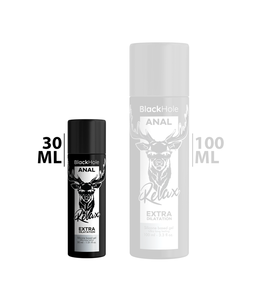 BLACK HOLE - GEL DILATAZIONE ANALE A BASE DI SILICONE 30 ML