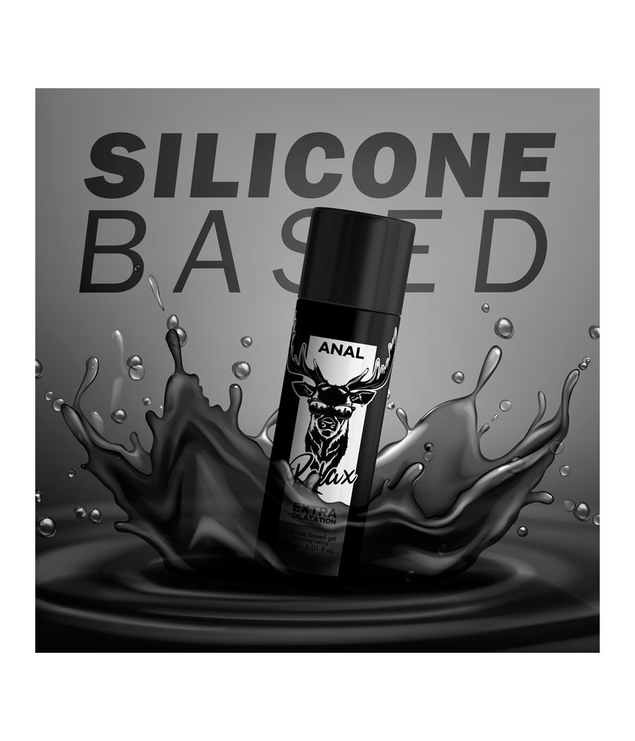 BLACK HOLE - GEL BASE DE SILICONE DILATAÇÃO ANAL 30 ML