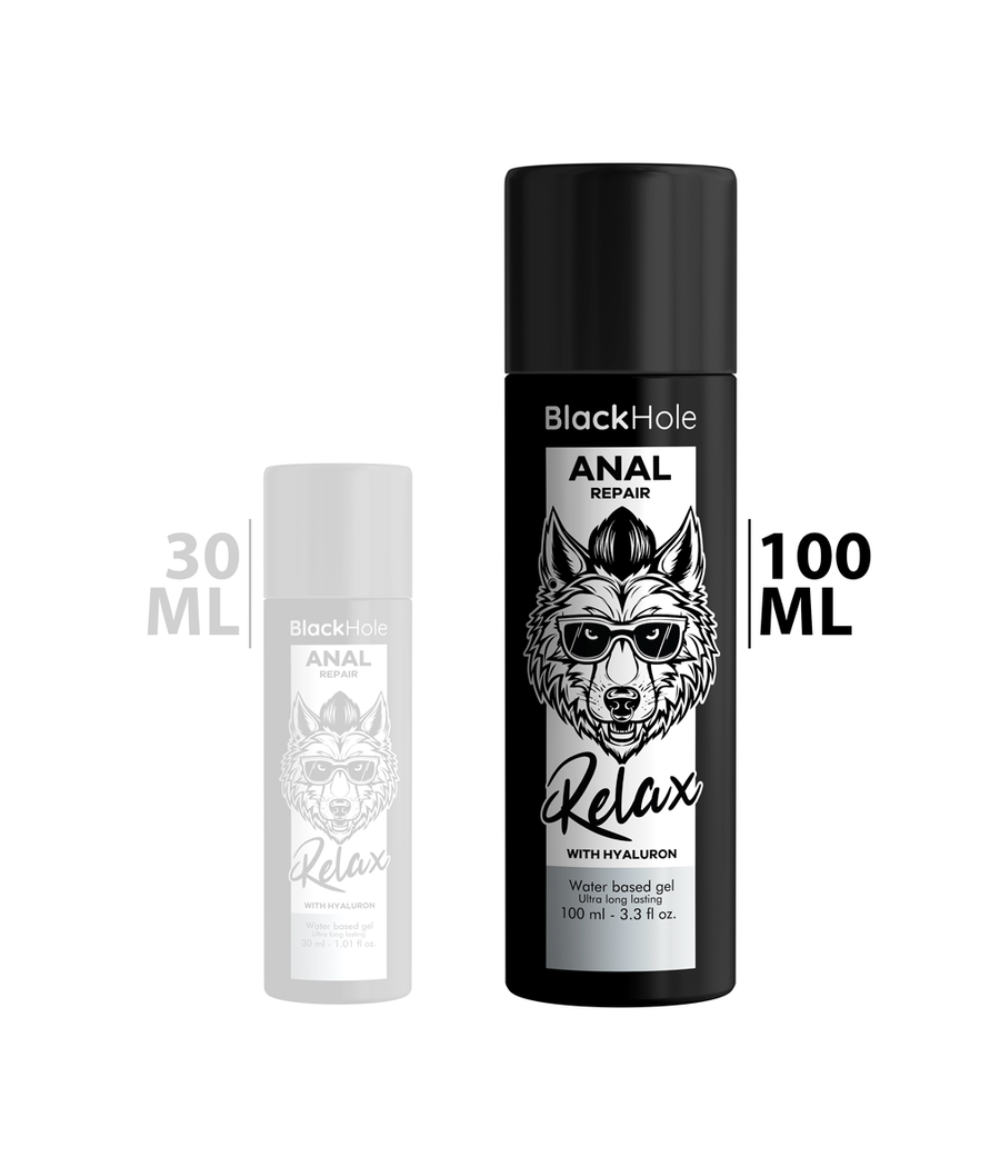 BLACK HOLE - ANAL REPAIR WASSERBASIERTE ENTSPANNUNG MIT HYALURON 100 ML