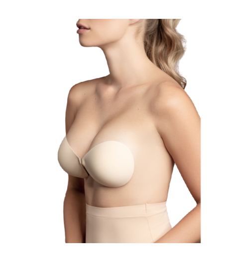 BYE-BRA - BRA INVISIBLE BEIGE CUP A