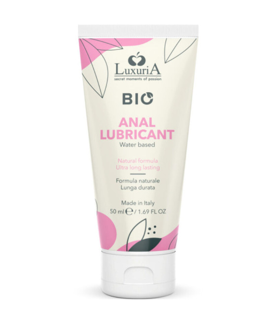 INTIMATELINE - LUXURIA BIO ANAL WATER-BASED LUBRICANT 50 ML