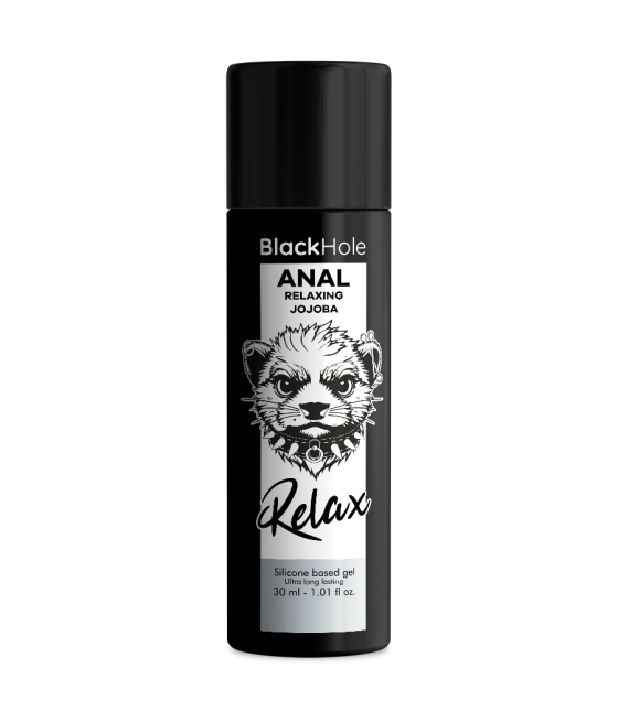 BLACK HOLE -  ANAL RELAXING CON JOJOBA BASE SILICONA 30 ML
