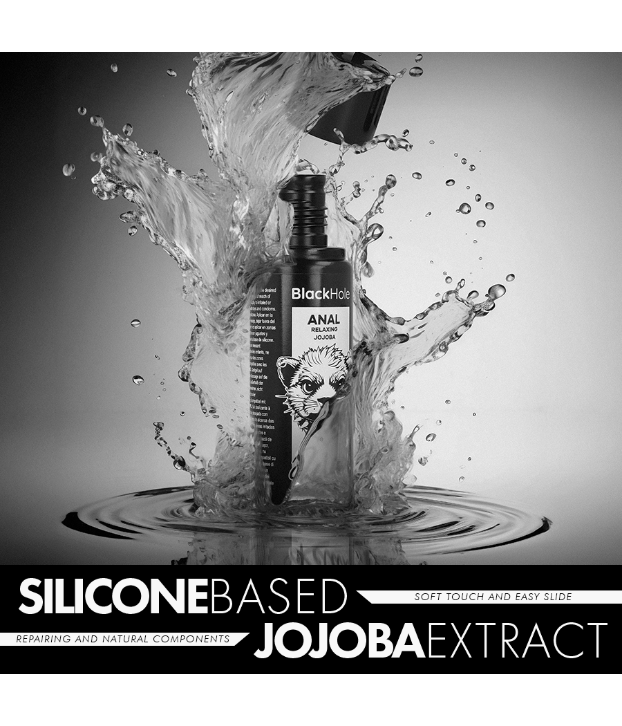 BLACK HOLE - ANAL RELAXING CON JOJOBA BASE SILICONA 30 ML