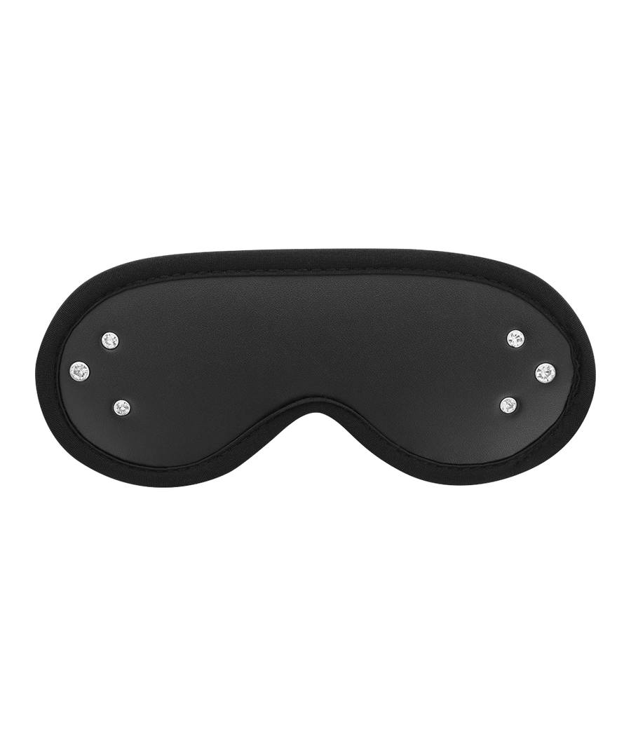 COQUETTE CHIC DESIRE - FANTASY VEGAN LEATHER BLIND MASK WITH NEOPRENE LINING