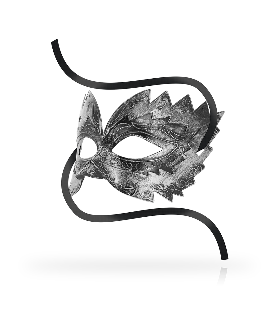 OHMAMA - MASKS ANTIZAZ ESTILO VENECIANO SILVER