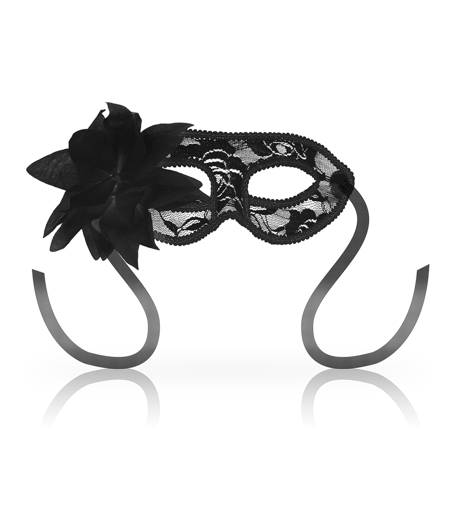 OHMAMA - MASQUES MASQUES DENTELLES NOIRES ET FLEURS