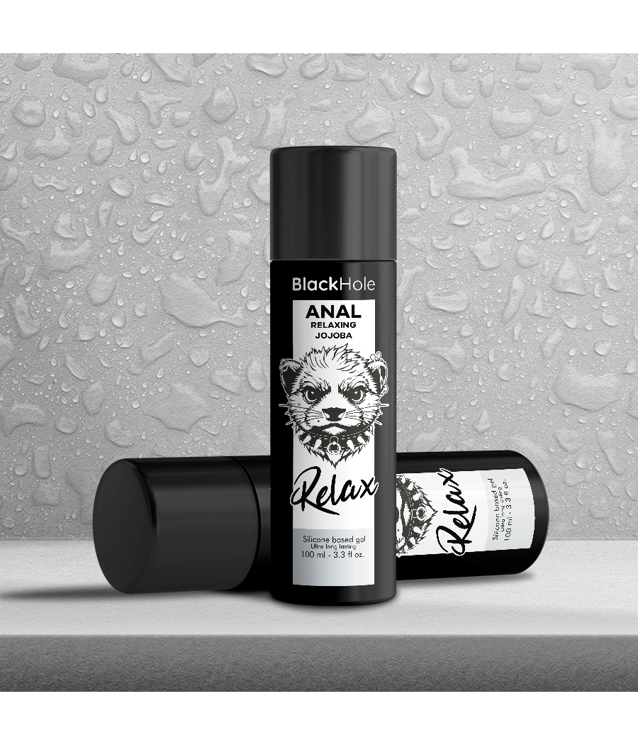 BLACK HOLE - ANAL RELAXING CON JOJOBA BASE SILICONA 100 ML