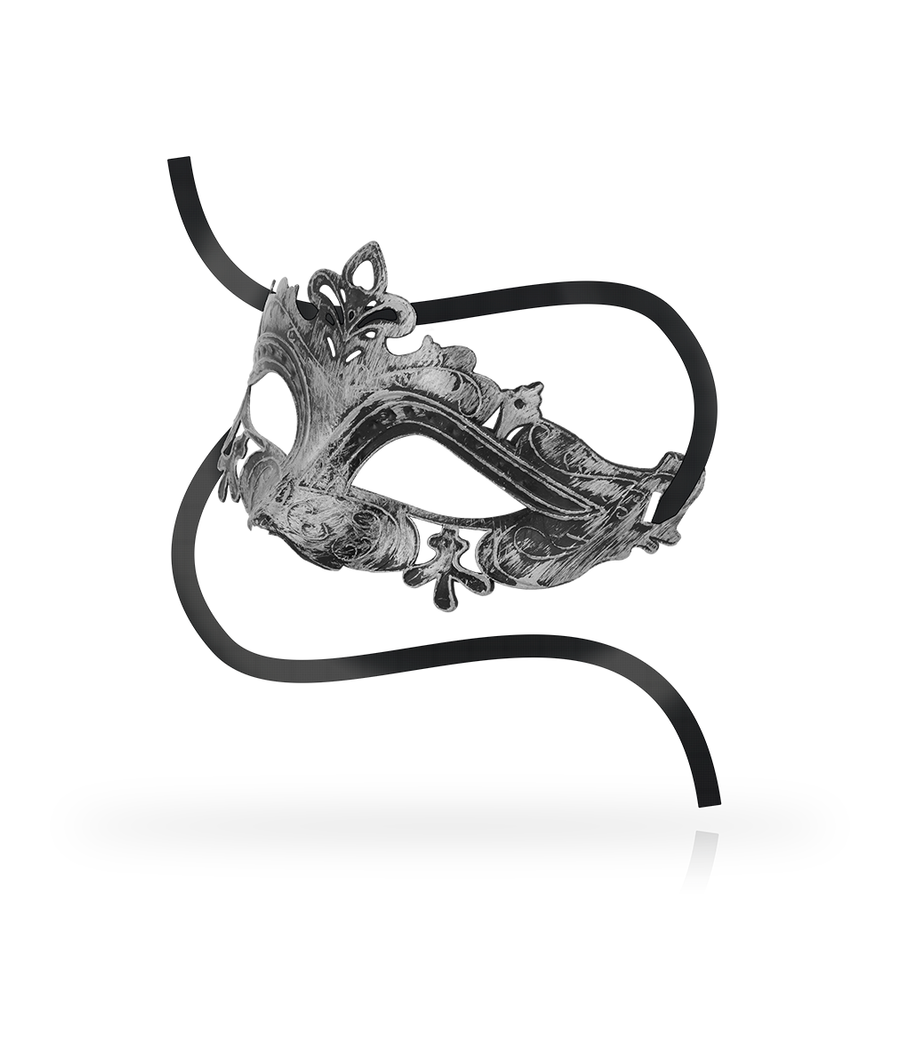 OHMAMA - MASCHERE STILE VENEZIANO MASCHERA ARGENTO