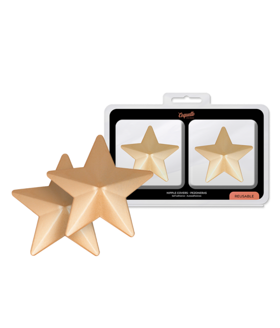 COQUETTE CHIC DESIRE - CUBRE PEZONES METAL ESTRELLAS