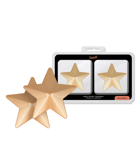 COQUETTE CHIC DESIRE - CUBRE PEZONES METAL ESTRELLAS