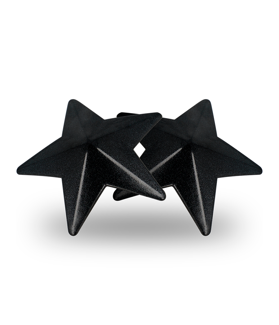 COQUETTE CHIC DESIRE - NIPPLE COVERS BLACK STARS
