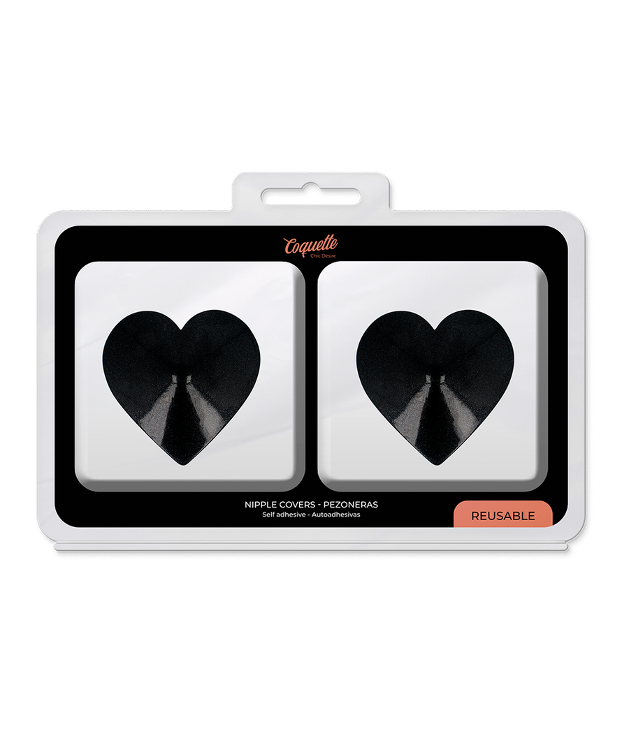 COQUETTE CHIC DESIRE - CAPAS DE BICOS BLACK HEARTS