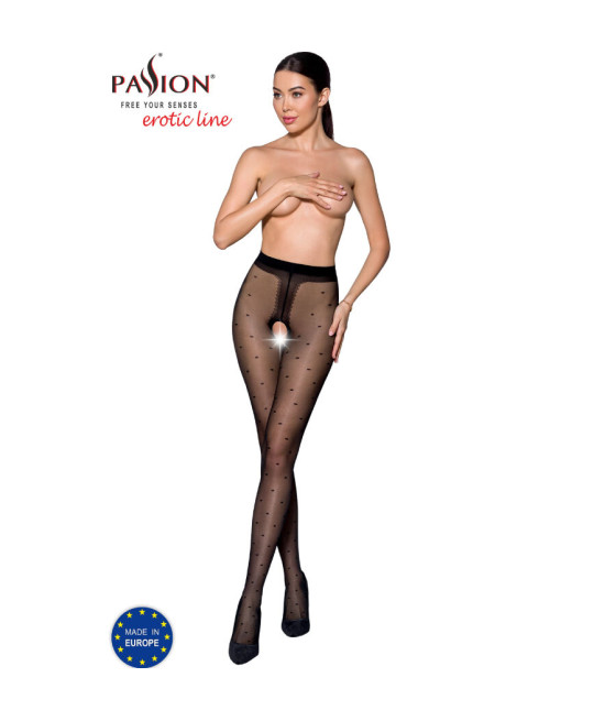 PASSION - TIOPEN 018 BLACK TIGHTS 1/2 20 DEN