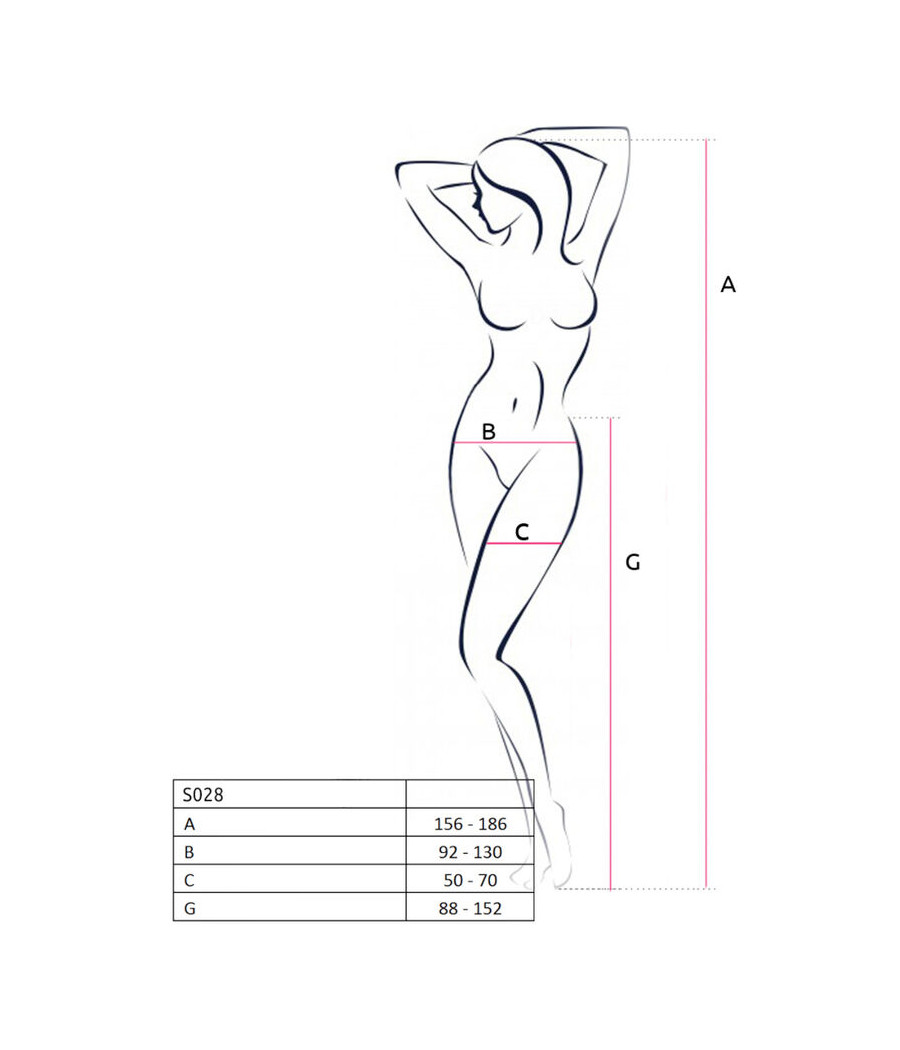 PASSION - S028 CALZE ROSSE CON GIARRETTIERA TAGLIA UNICA