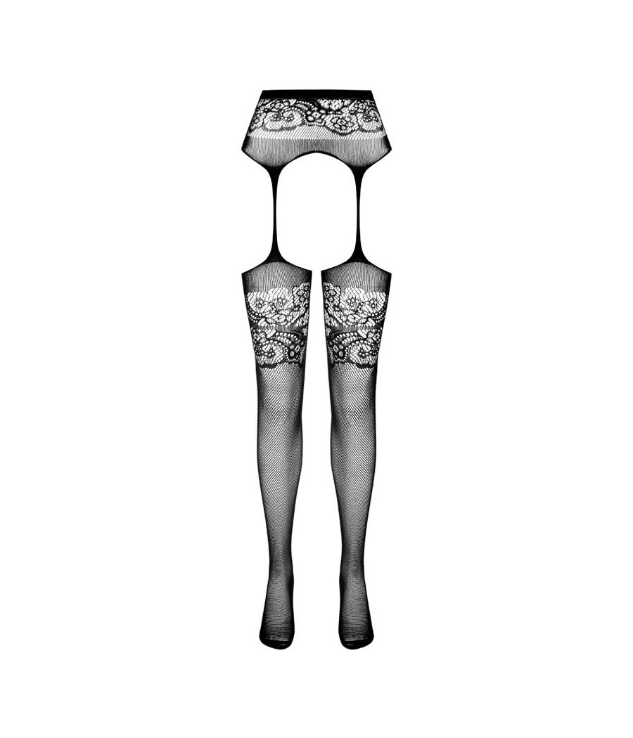 PASSION - S029 MEDIAS CON LIGUERO NEGRO TALLA ÚNICA