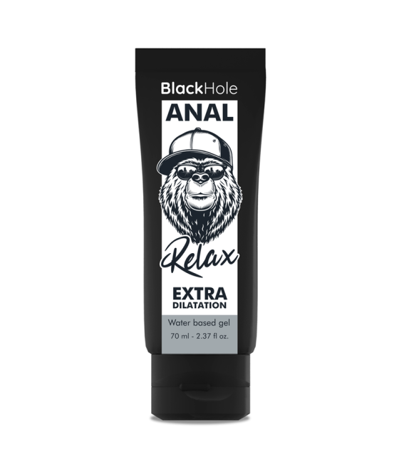 BLACK HOLE - GEL BASE AGUA DILATACIÓN ANAL 70 ML
