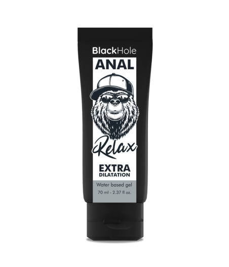 BLACK HOLE - GEL BASE AGUA DILATACIÓN ANAL 70 ML
