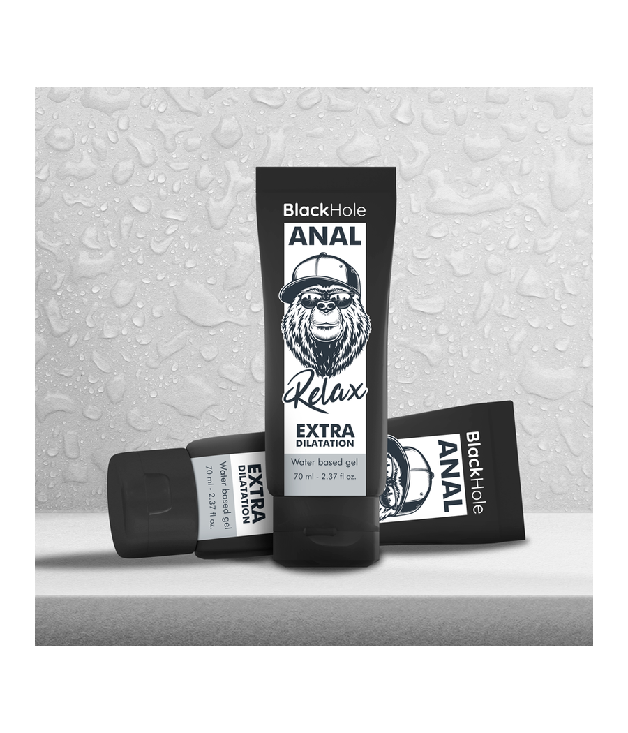 BLACK HOLE - GEL DE DILATATION ANALE À BASE D'EAU 70 ML
