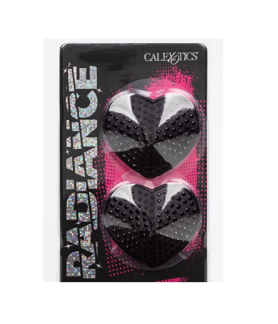 CALEXOTICS - RADIANCE HEART-SHAPED JEWEL NIPPLE SHIELDS
