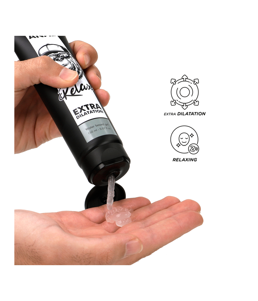 BLACK HOLE - GEL BASE AGUA DILATACIÓN ANAL 150 ML