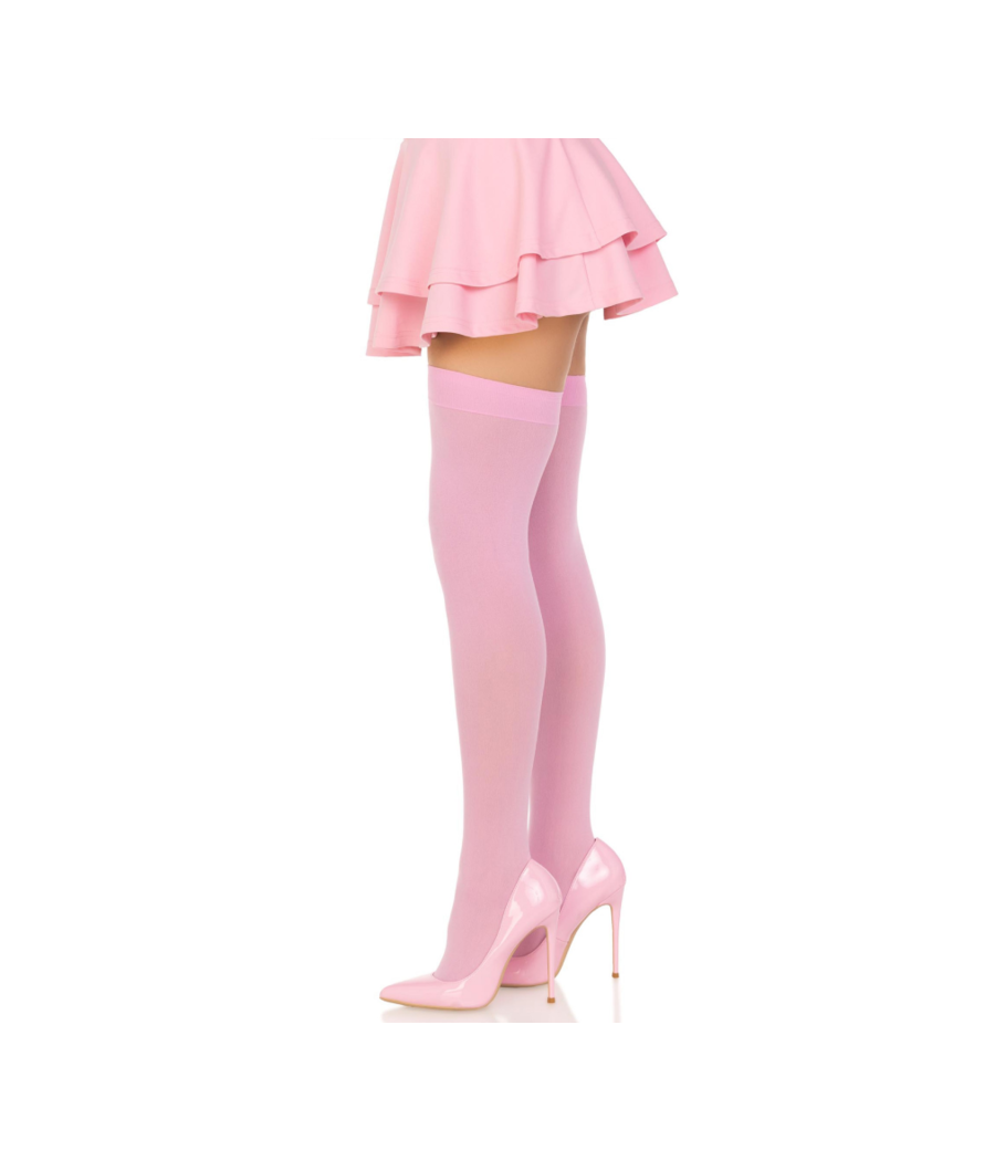 LEG AVENUE - CALZINI IN NYLON ROSA