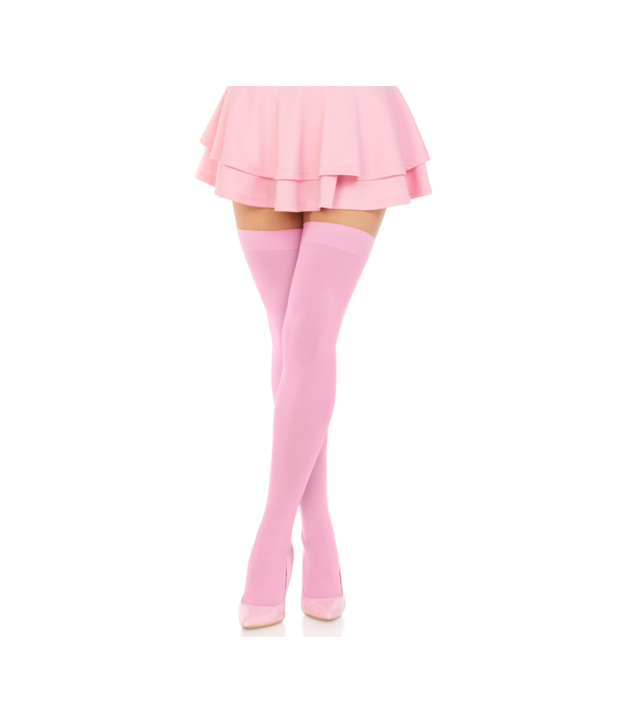 LEG AVENUE - COXAS NYLON ROSA