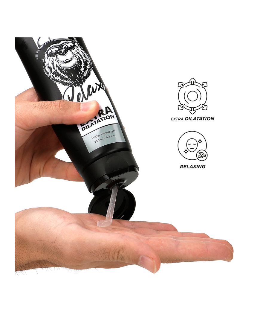 BLACK HOLE - GEL À BASE D'EAU DILATATION ANALE 250 ML