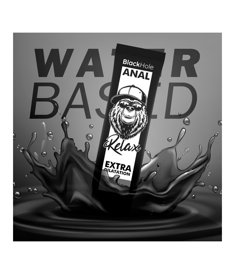 BLACK HOLE - GEL BASE D'ÁGUA DILATAÇÃO ANAL 250 ML