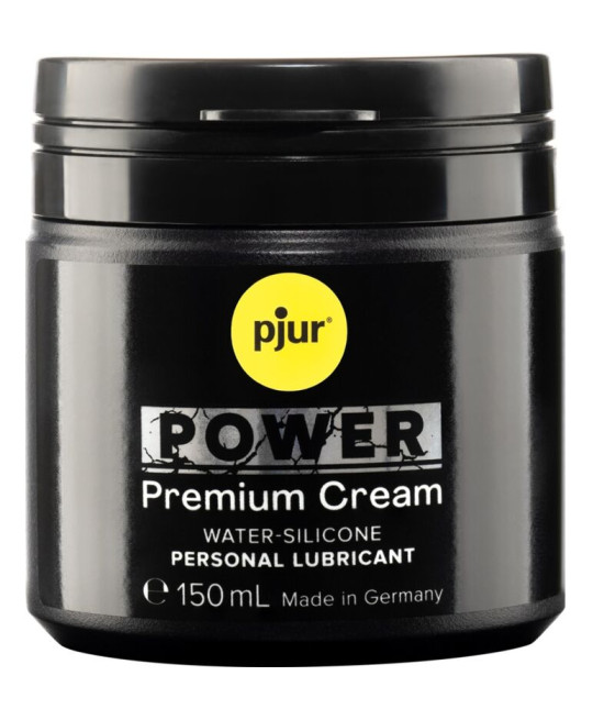PJUR - LUBRIFIANT PERSONNEL POWER PREMIUM CRÈME 150 ML