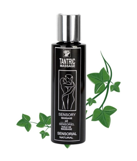 EROS-ART - HUILE DE MASSAGE TANTRIQUE NATURELLE ET APHRODISIAQUE NEUTRE 100 ML