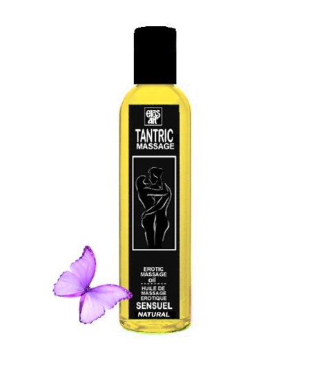 EROS-ART - ACEITE MASAJE TÁNTRICO NATURAL Y AFRODISÍACO NEUTRAL 30 ML