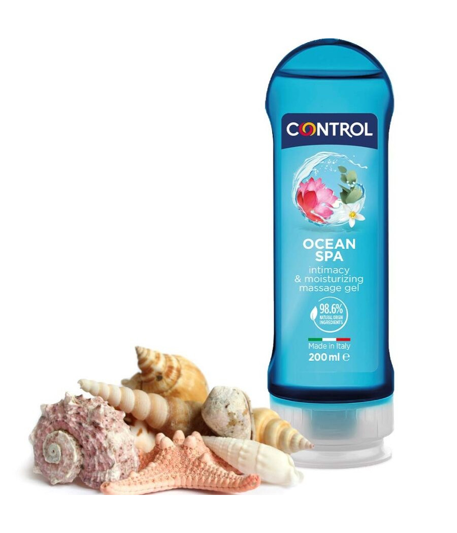 CONTROL - 2 EN 1 MASSAGE & PLEASURE MEDITERRANEAN SEA 200 ML