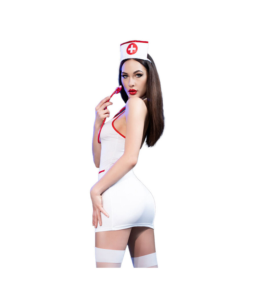 CHILIROSE - CR 4430 COSTUME NURSE WHITE L/XL