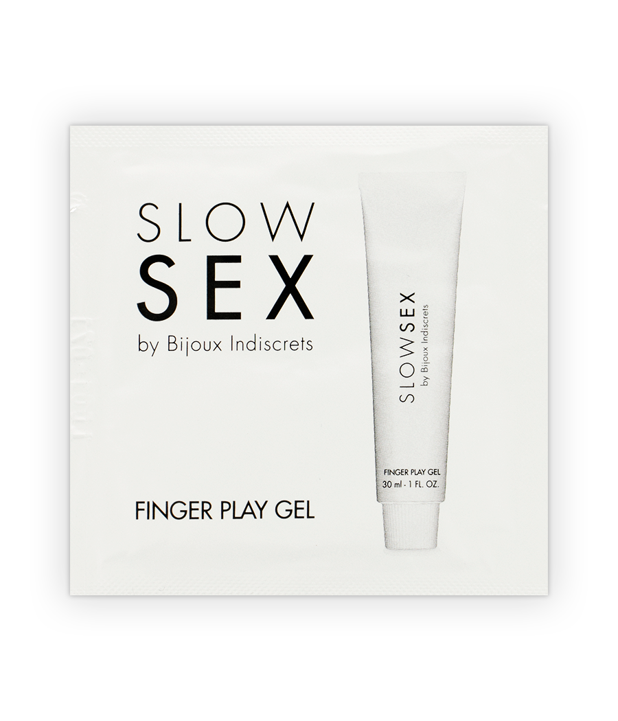 BIJOUX INDISCRETS - GEL DA MASSAGGIO SEX SLOW CON FINGER PLAY MONODOSE