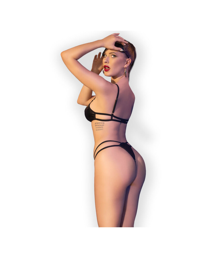 CHILIROSE - ENSEMBLE BODY CR 4700 NOIR S/M