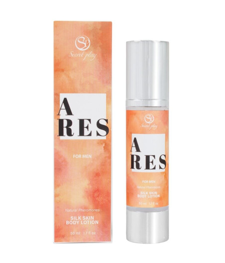 SECRETPLAY - ARES LOTION POUR LA PEAU À LA SOIE POUR HOMMES 50 ML