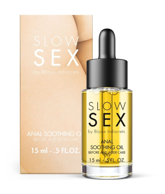 BIJOUX INDISCRETS - SLOW SEX ACEITE ANAL CALMANTE 15 ML