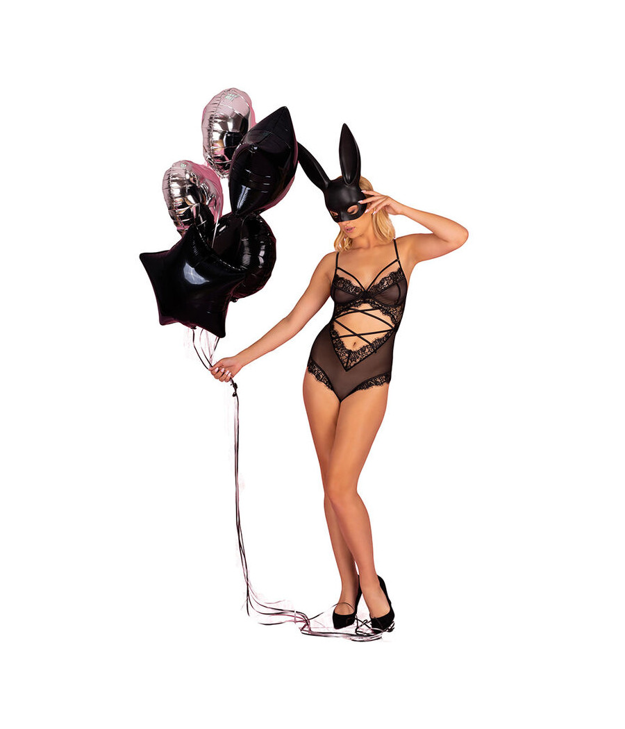 LIVCO CORSETTI FASHION - KYLSSIAM LC 90613 BODY BLACK L/XL