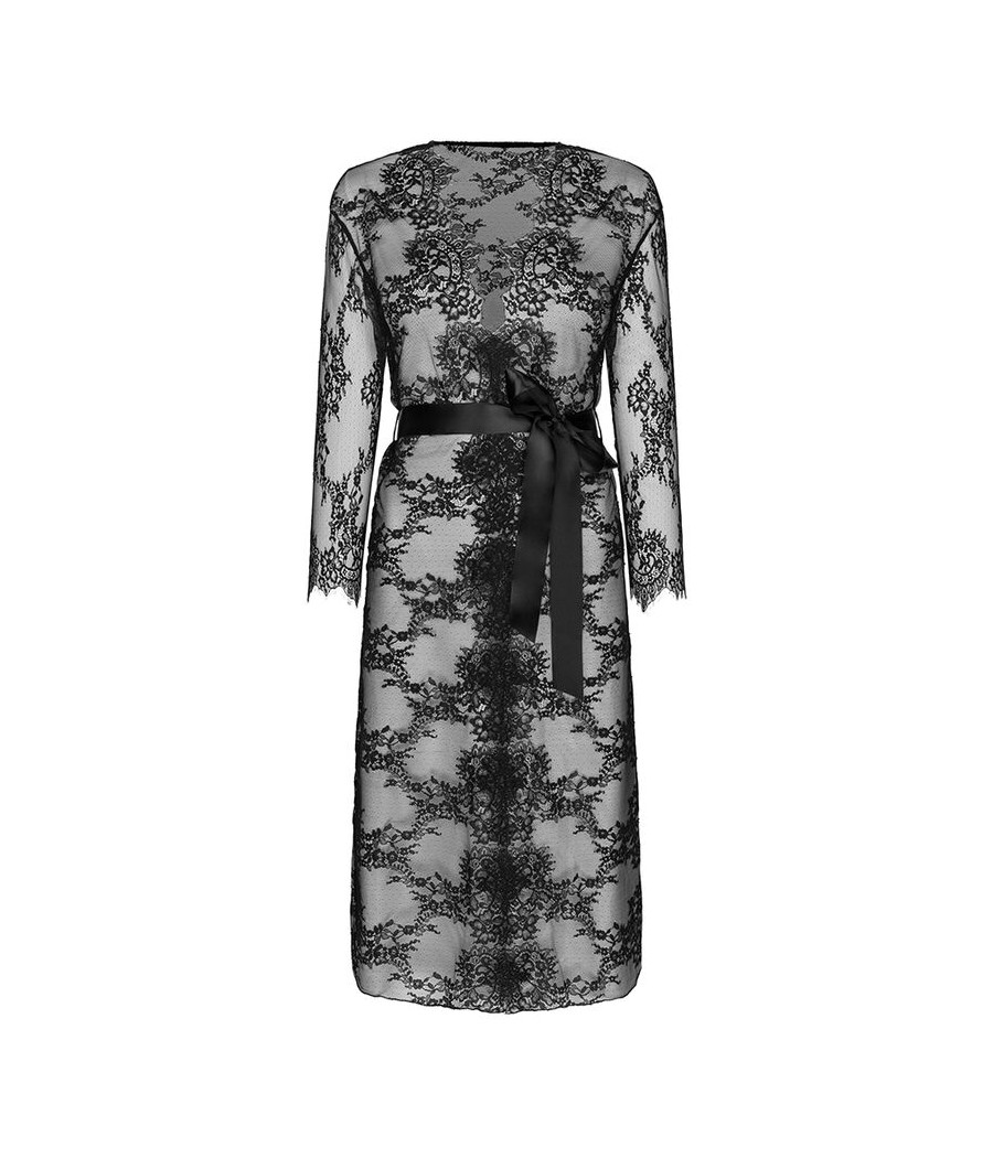 LIVCO CORSETTI FASHION - MOSTINA LC 90641 VESTIDO G VESTIDO PRETO L/XL