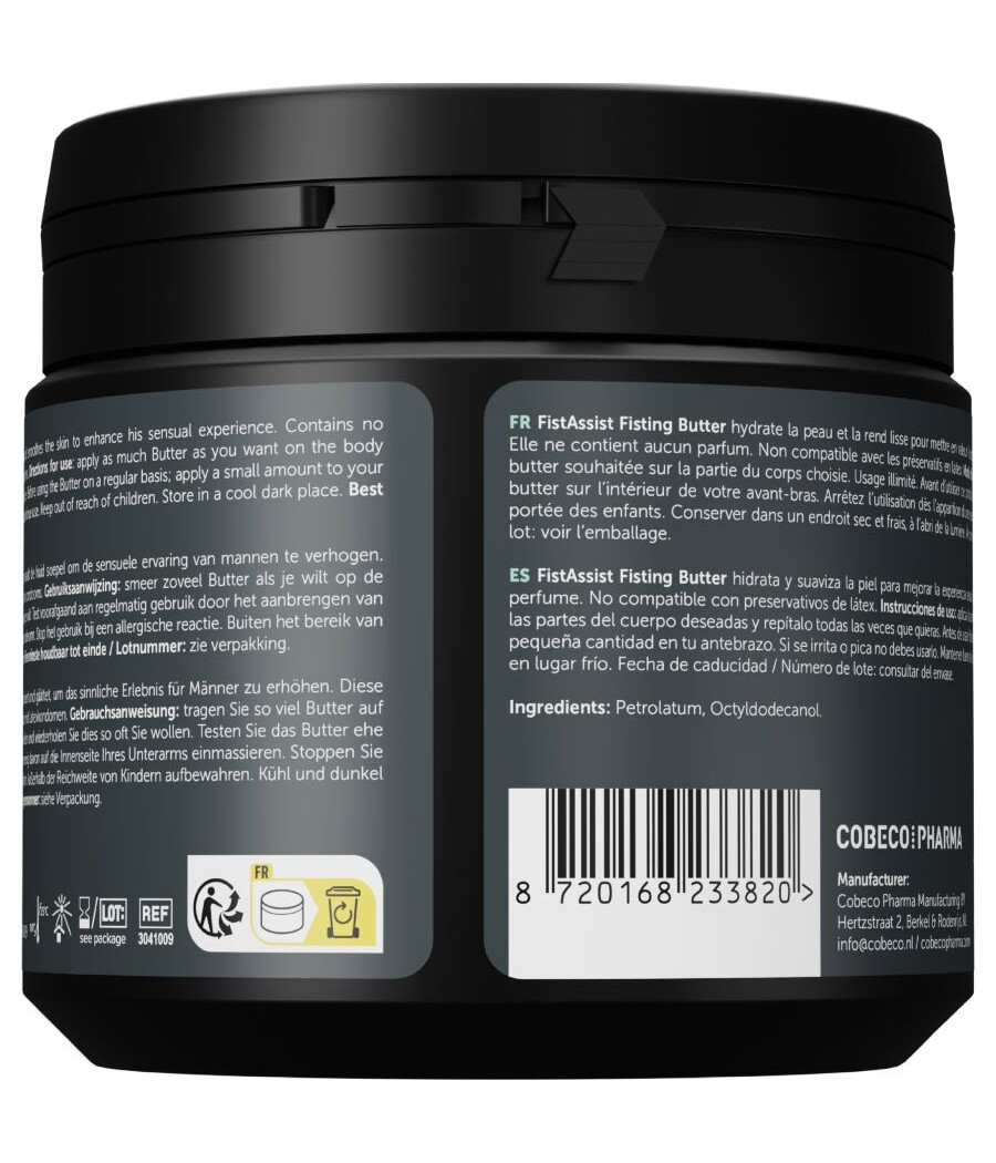 COBECO - FIST ASSIST BUTTER LUBRICANT OIL-BASED 500 ML