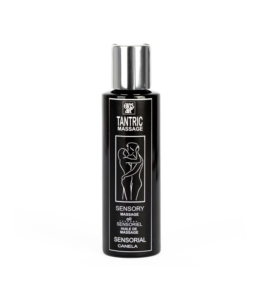 EROS-ART - HUILE DE MASSAGE TANTRIQUE NATURELLE ET CANNELLE APHRODISIAQUE 100 ML