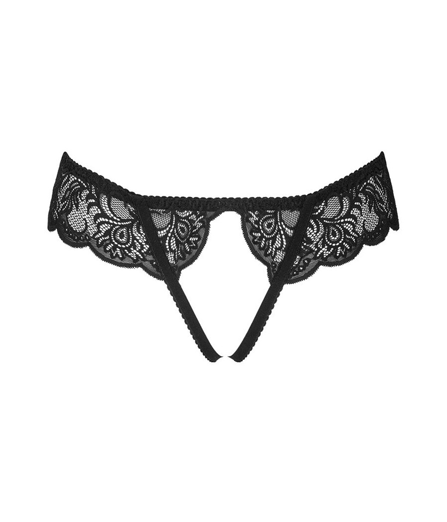 LIVCO CORSETTI FASHION - LOVE STORY LC 90679 CALA CROTCHLESS PRETA L/XL