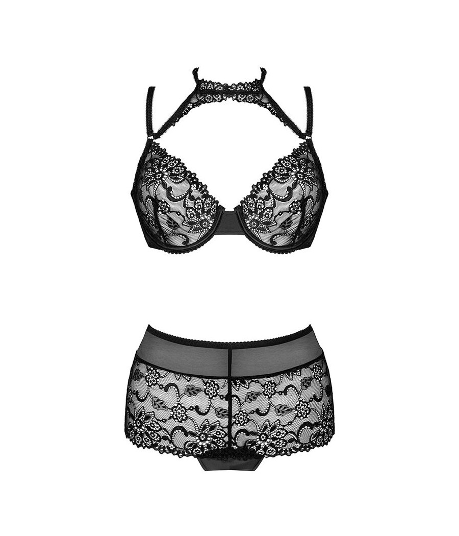 LIVCO CORSETTI FASHION - LINERA FOR THE SENSES COLLECTION BRA + PANTY BLACK